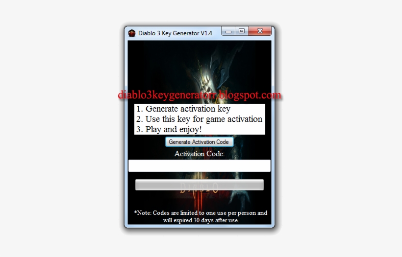 Instructions For Diablo 3 Key Generator V1 - Xbox 360, transparent png #3062220