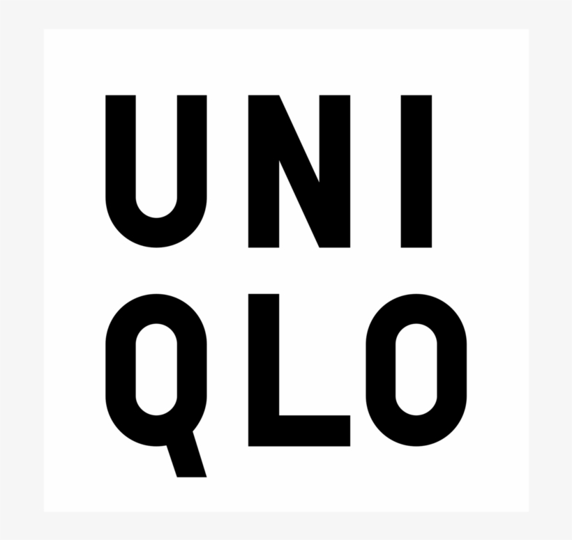Uniqlo Logo Black And White, transparent png #3062265