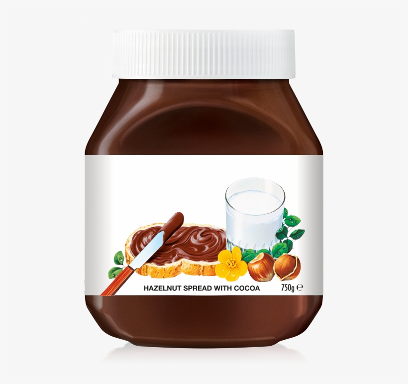 Nutella More - Nutella Label Template, transparent png #3062669