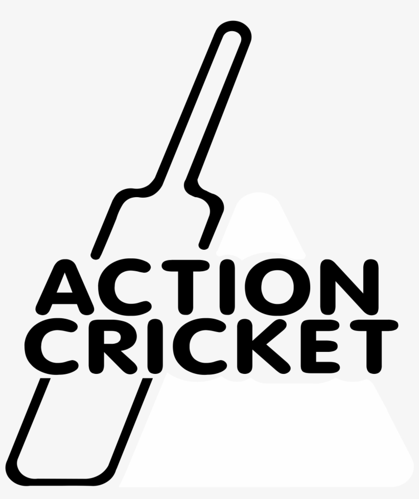 Action Cricket Logo Black And White - Cricket Logo Png, transparent png #3063469