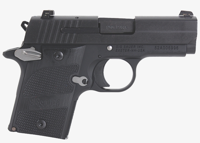 Sig Sauer P938 Nightmare - 9mm Pistol Made In America, transparent png #3064125