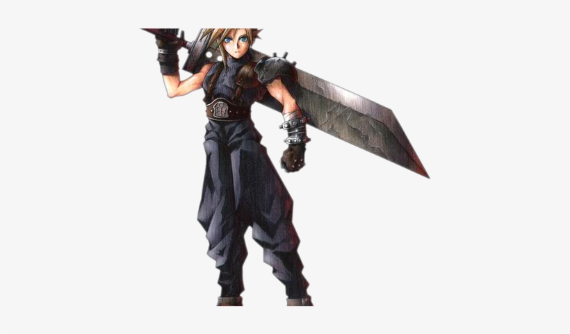 Final Fantasy Vii - Cloud Strife, transparent png #3064334