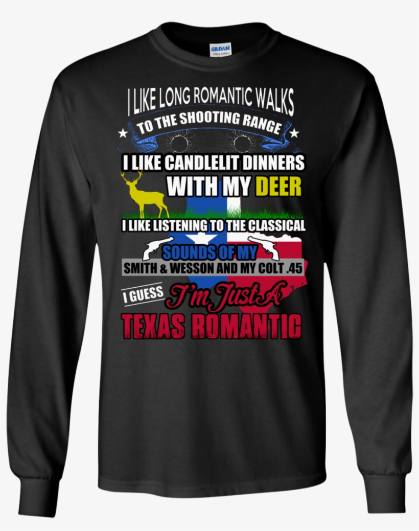 Gun Texas Sound Of Smith Wesson And Colt Texas Romantic - Black Gucci Shirt Tiger, transparent png #3065040