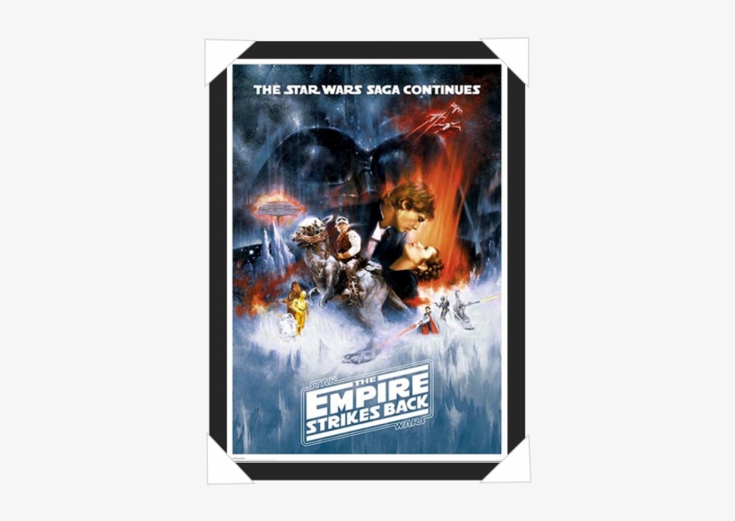 #380 - Star Wars The Empire Strikes Back Textless Poster, transparent png #3065088