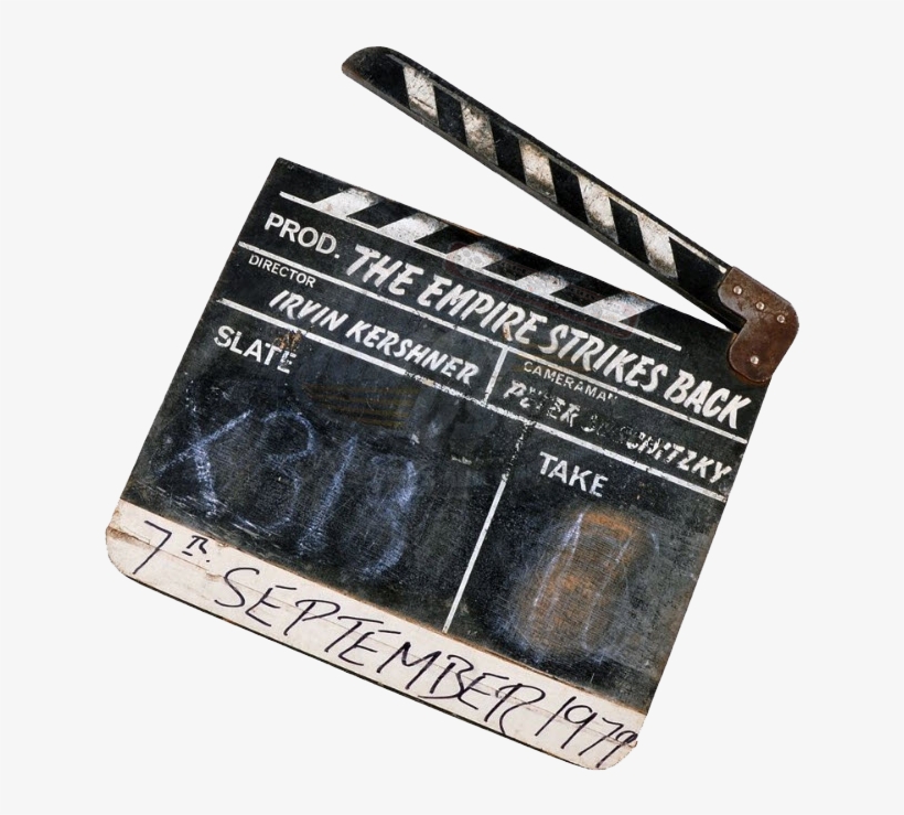 Favorite Front Board - Movie Clapboard George Lucas, transparent png #3065256