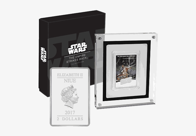 Silver Numismatic Star Wars Empire Strikes Back 1oz - 2017 Star Wars - The Empire Strikes Back 1oz Silver, transparent png #3065384