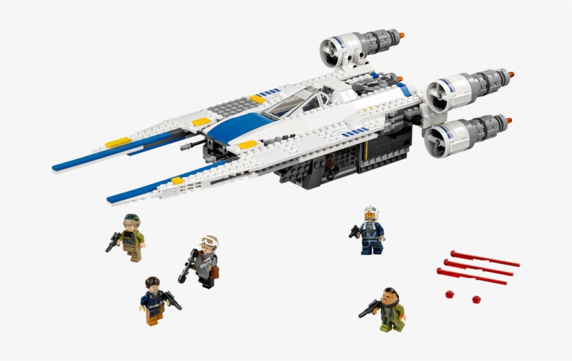 Lego 75155 Star Wars Rebel Wing Fighter - Lego Star Wars U Wing, transparent png #3065627