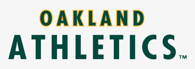 Oakland Athletics Wordmark - Oakland Athletics Logo Transparent, transparent png #3065706