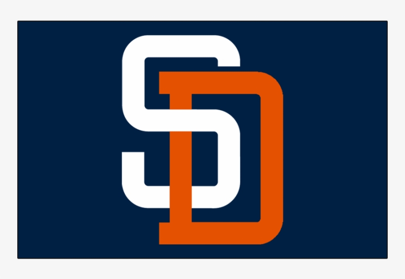 San Diego Padres Logos Iron Ons - San Diego Padres, transparent png #3066637