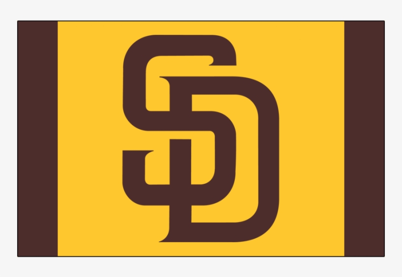 San Diego Padres Logos Iron Ons - San Diego Padres, transparent png #3066696