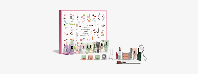 The 2016 24 Days Of Clinique Beauty Advent Calendar - Clinique 24 Days Of Clinique Advent Calendar, transparent png #3067110