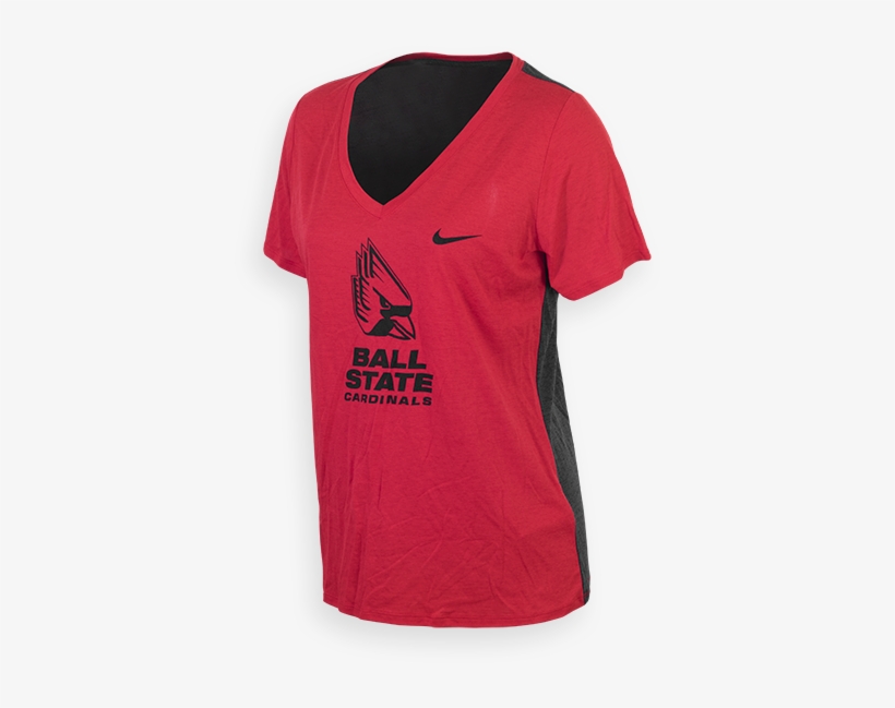 Image For Ladies Nike Dri-fit Vneck Tee - Nba T Shirt Design, transparent png #3067493