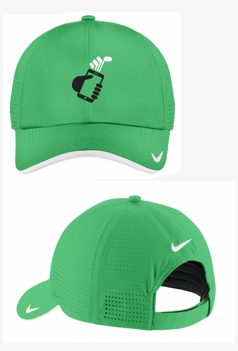 Nike Golf Dri Fit Swoosh Perforated Cap Loopershack - Dri-fit, transparent png #3067589
