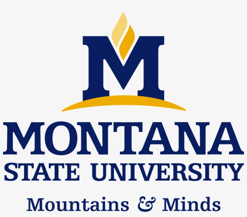 Core Logo With Mountains & Minds Tagline - Montana State University Logo Png, transparent png #3067751