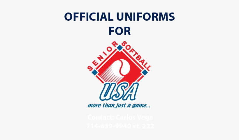 Welcome To Elite Sports - Senior Softball Usa Logo, transparent png #3068809