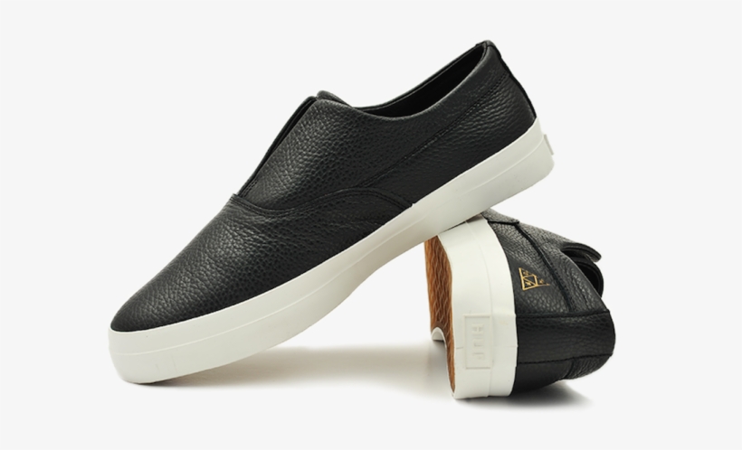 Huf Dylan Slip On Black - Slip-on Shoe, transparent png #3069140