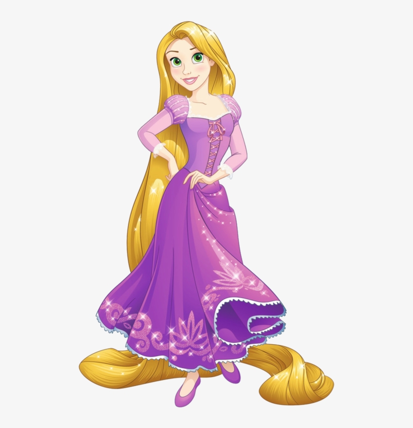 Disney Princesses Free Cut Out - Disney Princess Rapunzel, transparent png #3069221