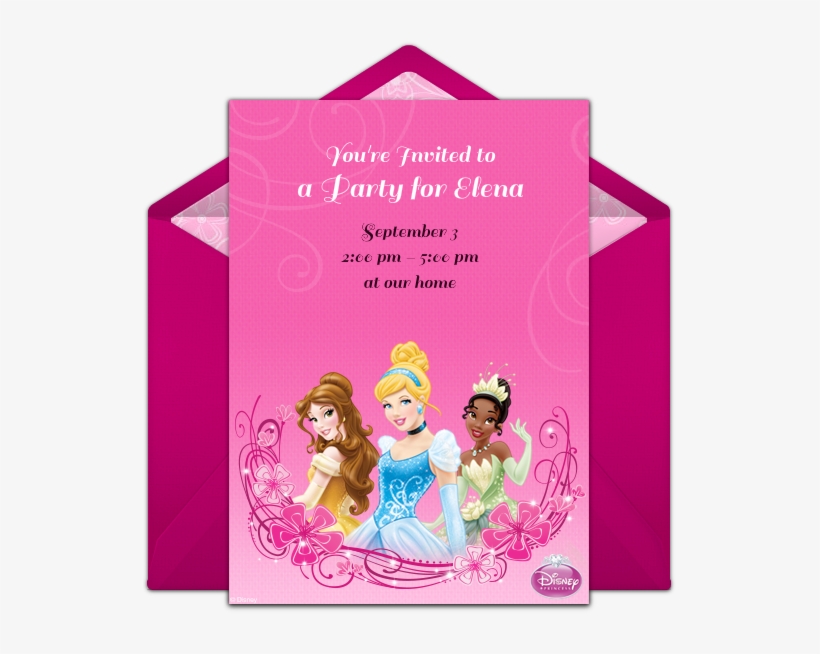 Disney Princess Online Invitation - Princess Tiana Iron On For Disney Vacation Shirt, Family, transparent png #3069285