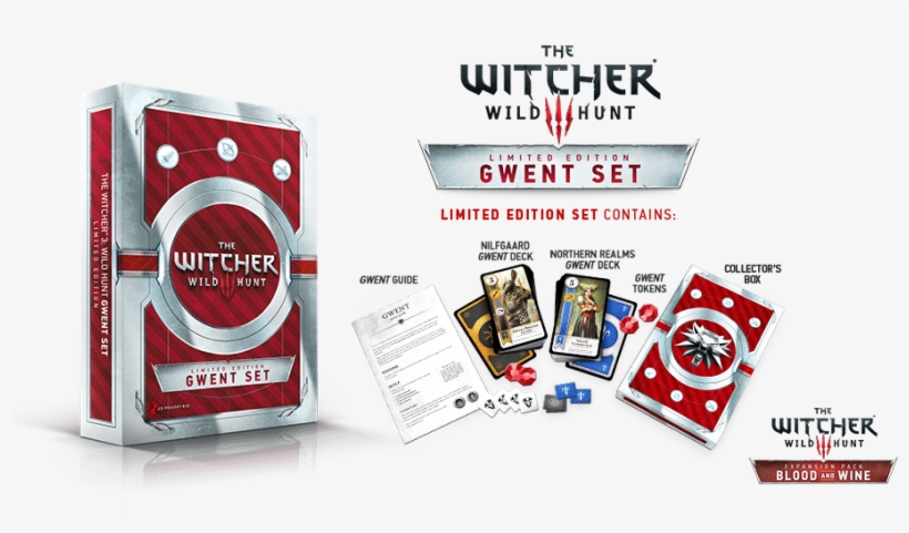 Blood And Wine Gwent - Witcher 3 Wild Hunt Gwent Set, transparent png #3069795