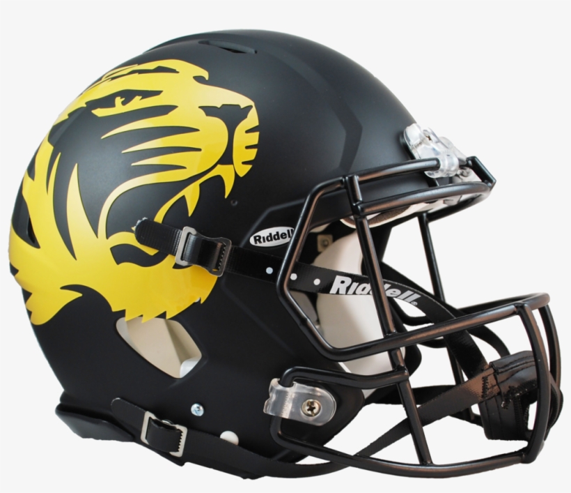 Missouri Tigers Authentic Full Size Speed Helmet - Mizzou Tigers Football Helmet, transparent png #3070504