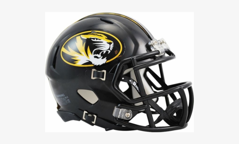 Missouri Tigers Speed Mini Helmet By Riddell - Missouri Football Helmet, transparent png #3070740