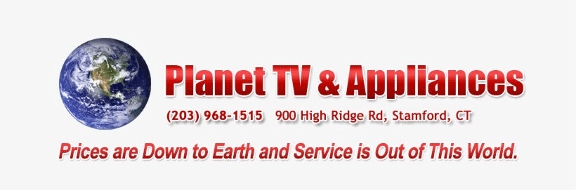 Planet Tv & Appliances Logo - Print: Planet Earth Western Hemisphere On White, 36x24in., transparent png #3070788