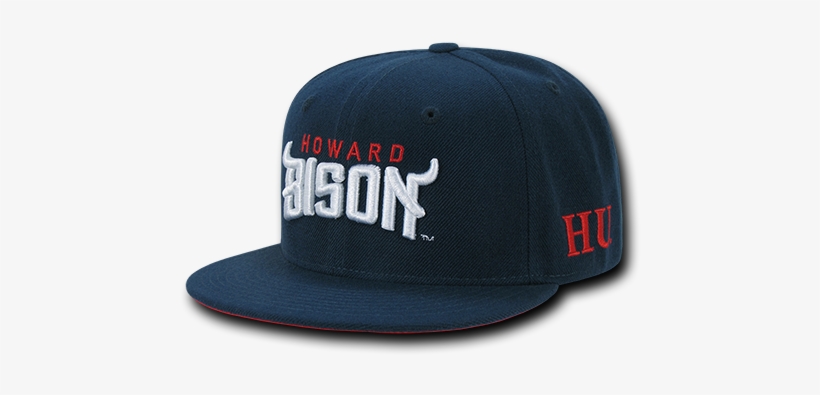 Ncaa Howard University Bisons Freshmen 6 Panel Snapback - W Republic Apparel Accent Snapback, Style 1020, Black, transparent png #3070933