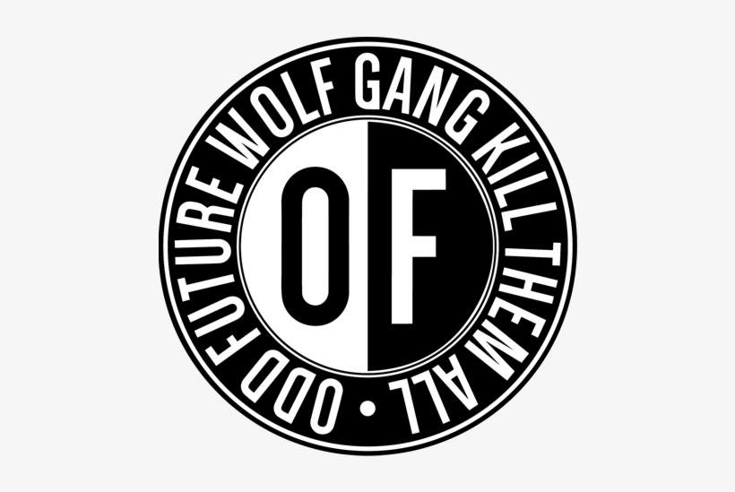 Odd Future Of B&w Circle Logo Sticker, transparent png #3070960