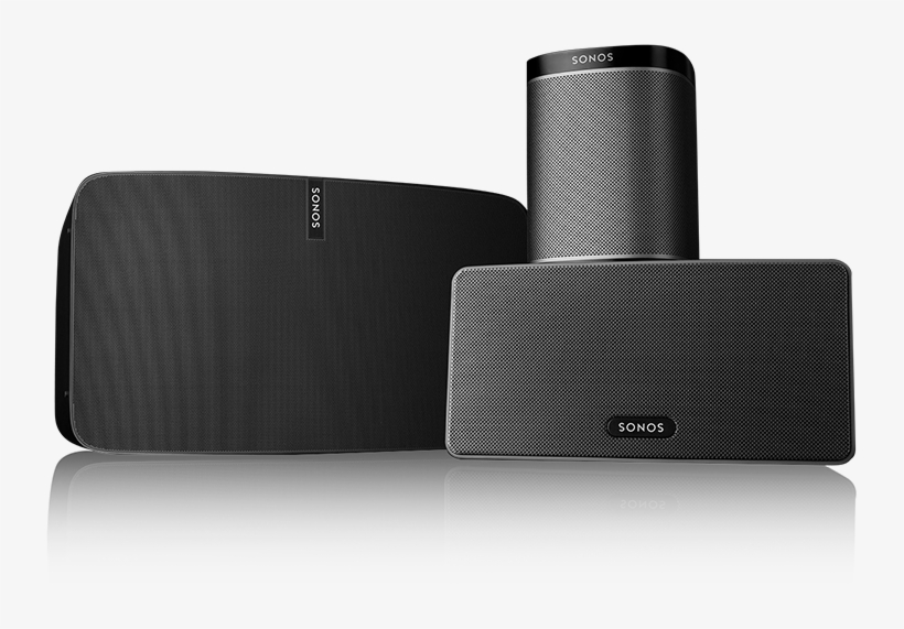 There's A Sonos Speaker That Will Fit Any Room In Your - Sonos Play 1 Play 3 Play 5, transparent png #3070963
