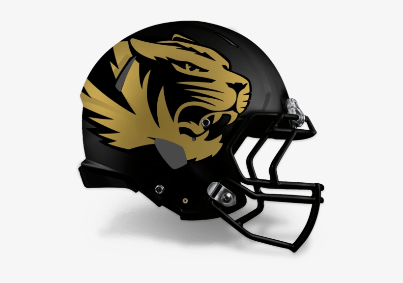 Missouri Tigers Football Helmet, transparent png #3071114