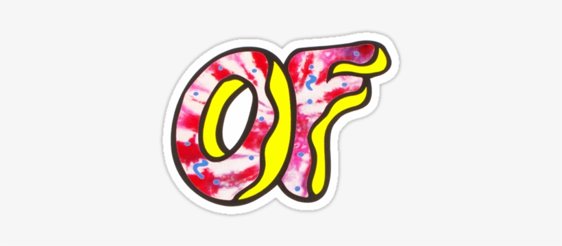 Ofwgkta Donut Wallpaper Odd Future Doughnut Stencil - Odd Future Green Shirt, transparent png #3071115