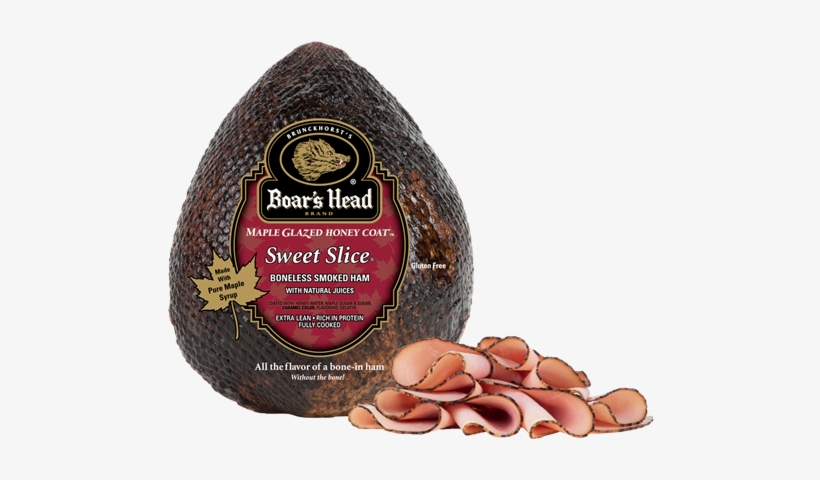 Whole Sweet Sliced Ham - Boars Head Bacon, Fully Cooked - 2.29 Oz, transparent png #3071274