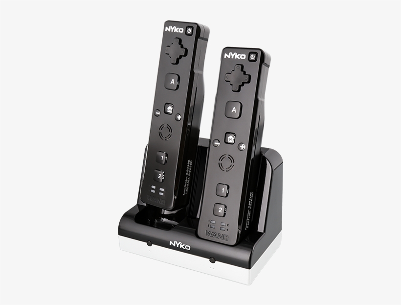 Charge Station For Wii - Nyko Charge Station Wireless Game Controller Charging, transparent png #3071650