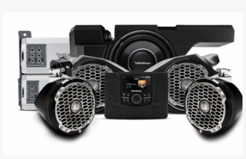 Rockford Fosgate 1,150 Watt Stereo, Front And Rear - (2) Rockford Fosgate Pm2652w-mb 6.5" Marine Wakeboard, transparent png #3071840