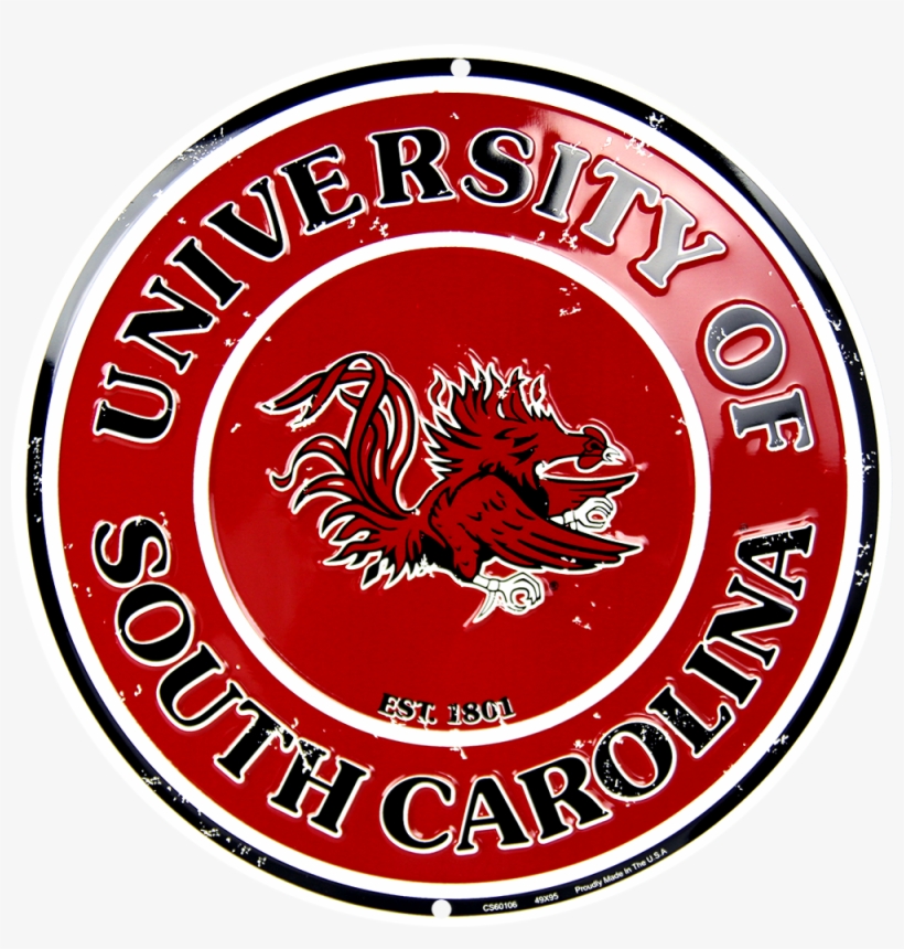 South Carolina Gamecocks Circle Sign - Hangtime South Carolina Gamecocks Circle Sign, transparent png #3071841