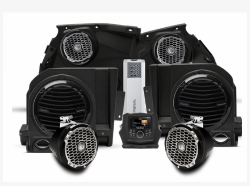 Rockford Fosgate 1000 Watt Stereo, Front Speaker, Subwoofer, - Can Am X3 Off Road Radio Headsets, transparent png #3071891