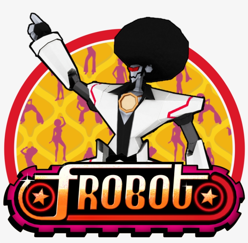 You Best Step Back, All You Jive Turkeys, Cause Frobot - Afro Robot, transparent png #3071957
