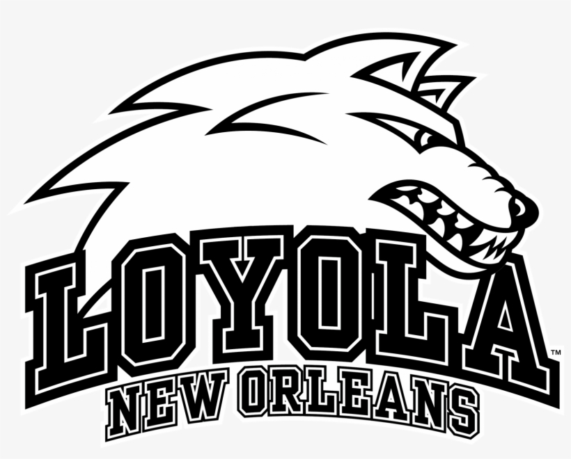 Wolf Head - Loyola New Orleans Logo, transparent png #3073312