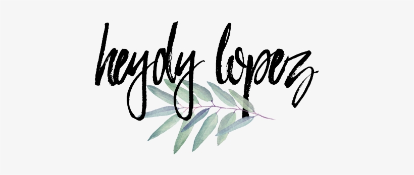 Heydy Lopez - Calligraphy, transparent png #3073681