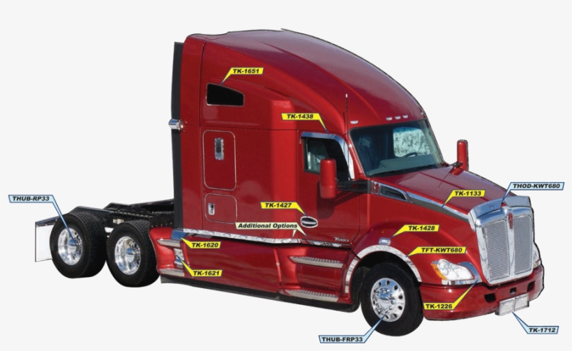 Trailer Truck, transparent png #3073790