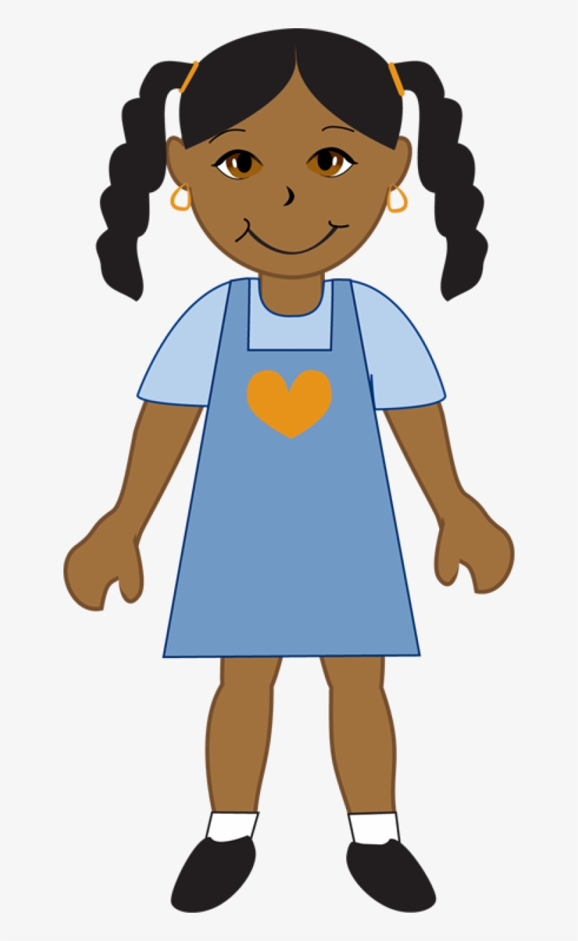 American - Clip Art African American Girl, transparent png #3073821