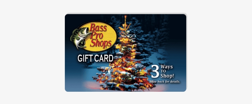 Bass Pro Shop Gift Certificates Super Santa Giveaway - Christmas Tree E-gift Card, transparent png #3074077