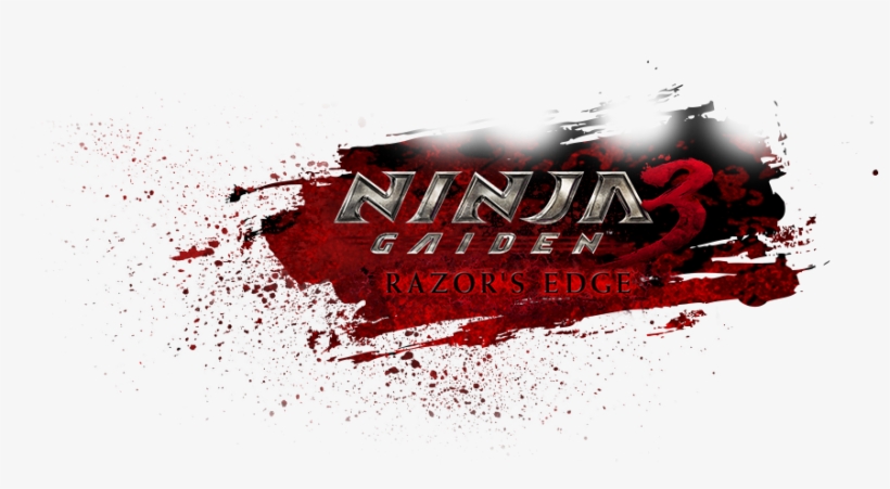 Ninja Gaiden - Ninja Gaiden 3 Razor's Edge Logo, transparent png #3074457