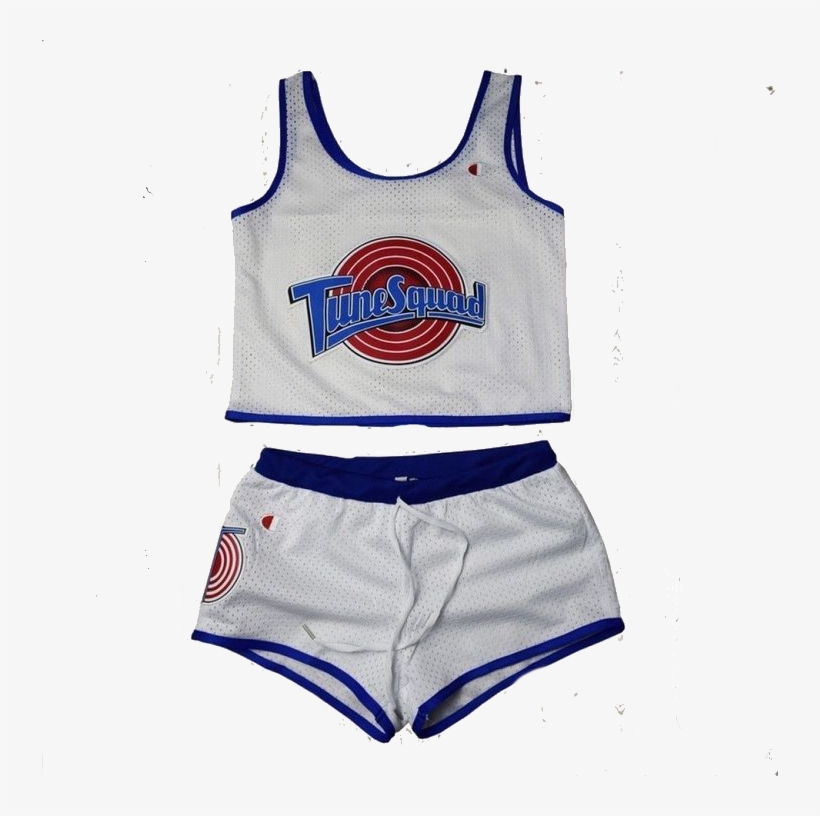 Space Jam Tune Squad Ladies Set Girls Basketball Jersey - Michael Jordan 23 Space Jam Tune Squad Basketball Jersey, transparent png #3074529