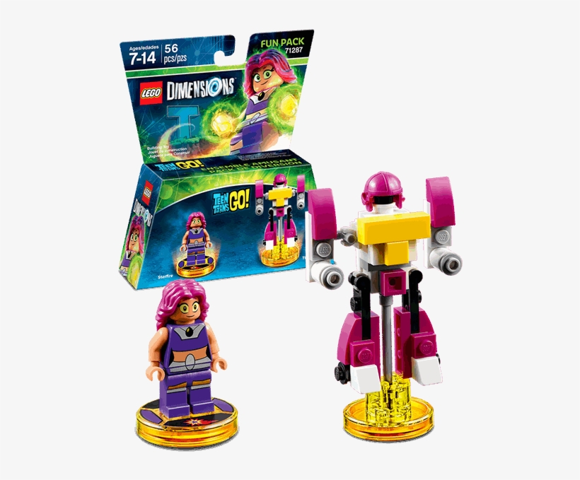Teen Titans Lego Dimensions Pack, transparent png #3074573
