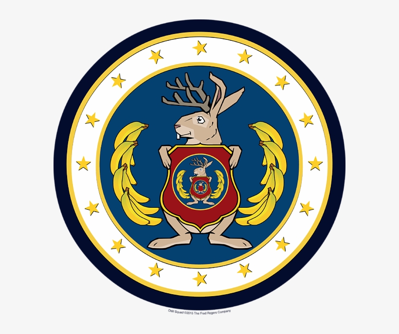 Odd Squad Jackalope Logo 2 By Riley - Odd Squad Tshirt, transparent png #3074836