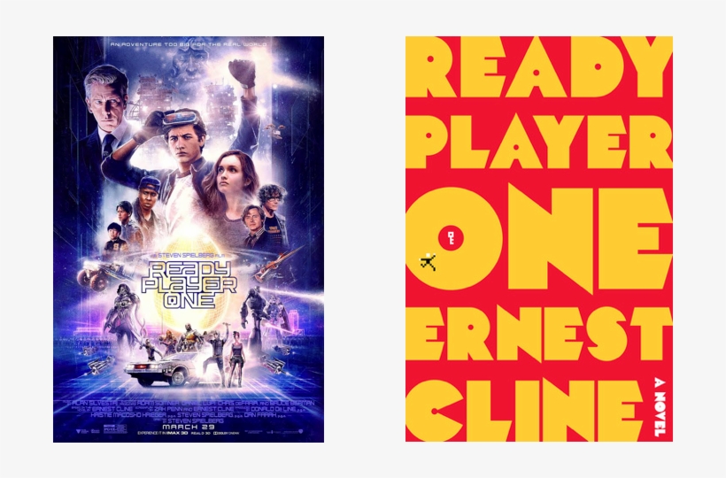 Ready Player One Movie Poster And Book Cover - First Edition: Ready Player One By Cline Ernest, transparent png #3075085