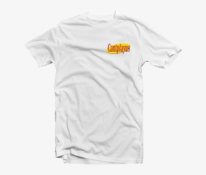 Image Of Seinfeld Classic T-shirt White - Elvis Fan T Shirt, transparent png #3075198