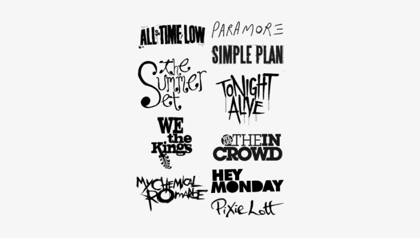 All Time Low, Hey Monday, And My Chemical Romance Image - We The Kings Logo Transparent, transparent png #3075445