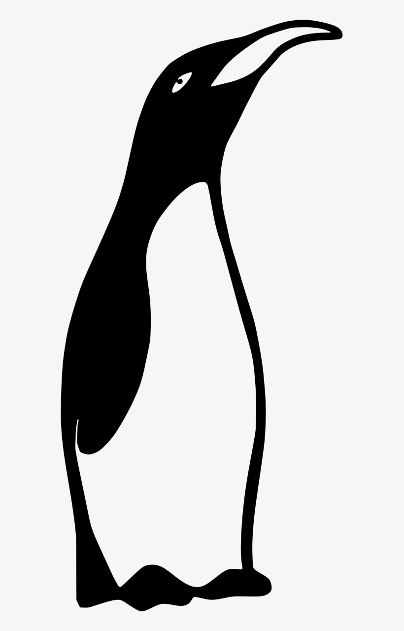 Smug Penguin Clipart By Corenominal - Penguin Clip Art Black And White, transparent png #3075751